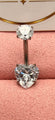 Petite Halo Bauchnabelpiercing